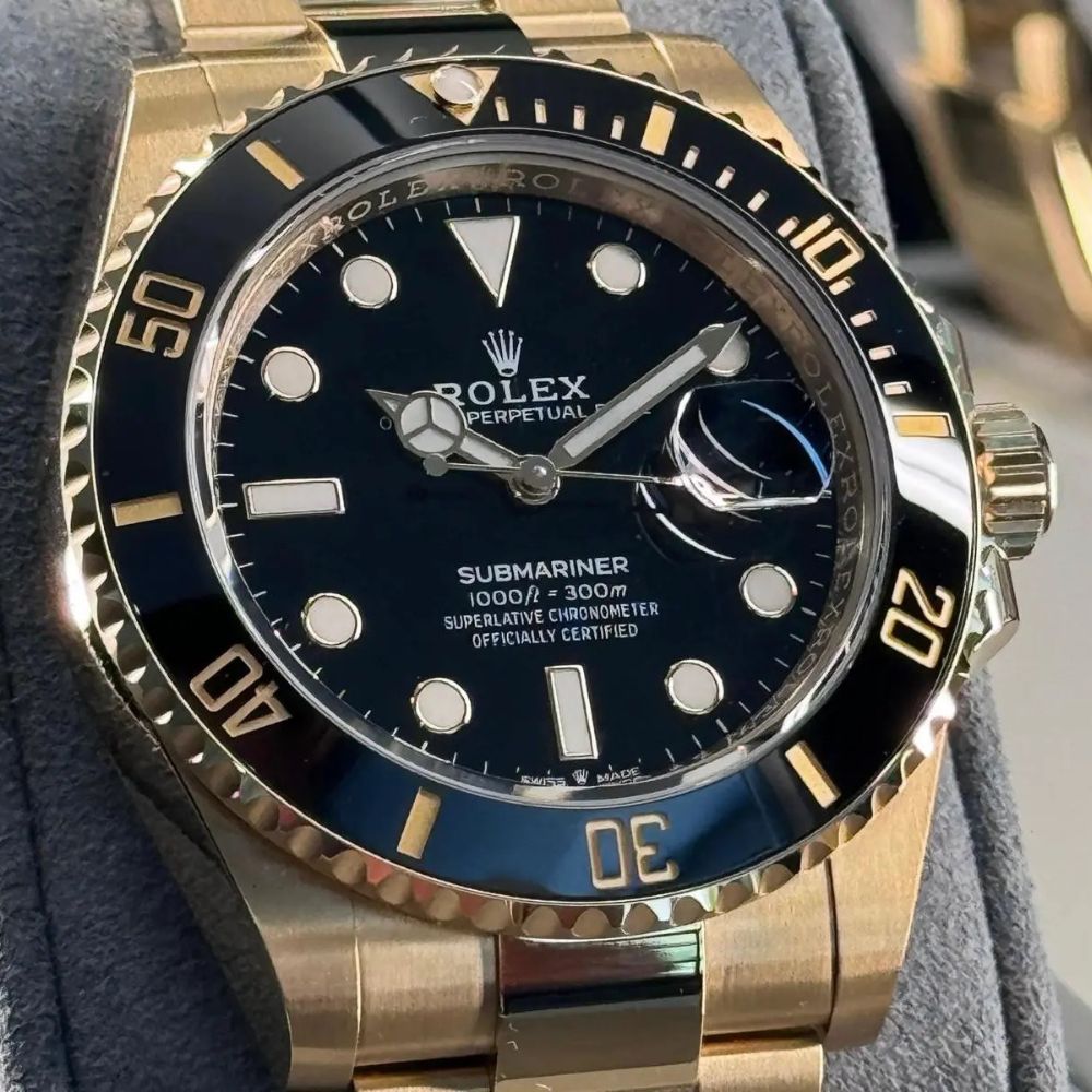 Rolex Submariner Date 126618ln-0002 “Yellow Gold Black Dial”