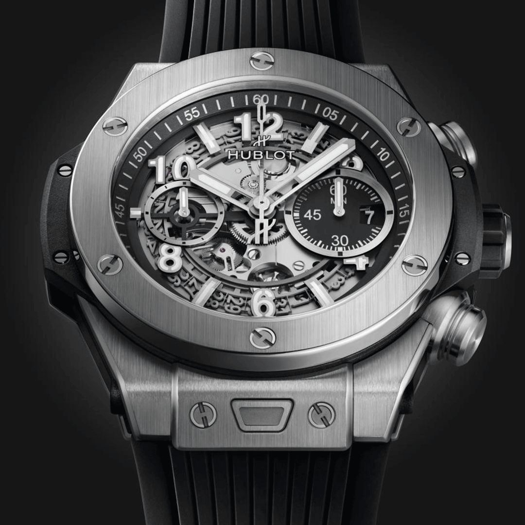 Hublot Big Bang Unico Silver Black 44mm
